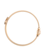 VOJ Set of 2 Gold-Polished AD Stone Studded Classic Bangles