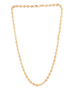 VOJ Gold Polished Heart Shaped Stainless Steel Chain For Women | Grocsy