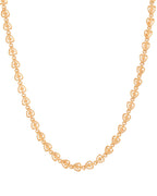 VOJ Gold Polished Heart Shaped Stainless Steel Chain For Women | Grocsy