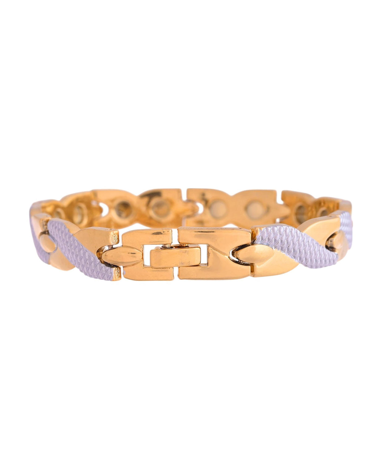 VOJ Double Ton Titanium Energy Health Bracelets For Men