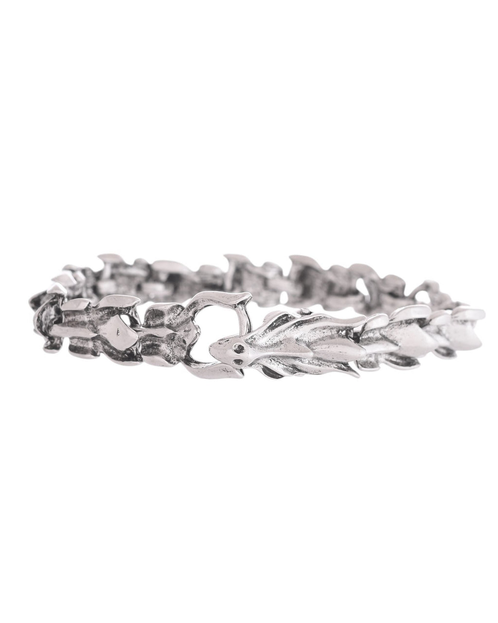 VOJ Men Stainless Steel Dragon Bracelet | Grocsy