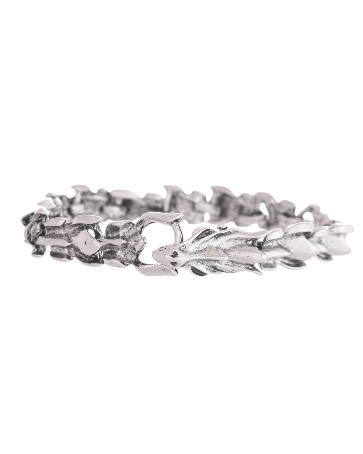 VOJ Men Stainless Steel Dragon Bracelet | Grocsy