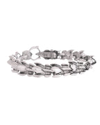 VOJ Men Stainless Steel Dragon Bracelet | Grocsy