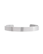VOJ Silver Plated Stainless Steel Kada Bracelet