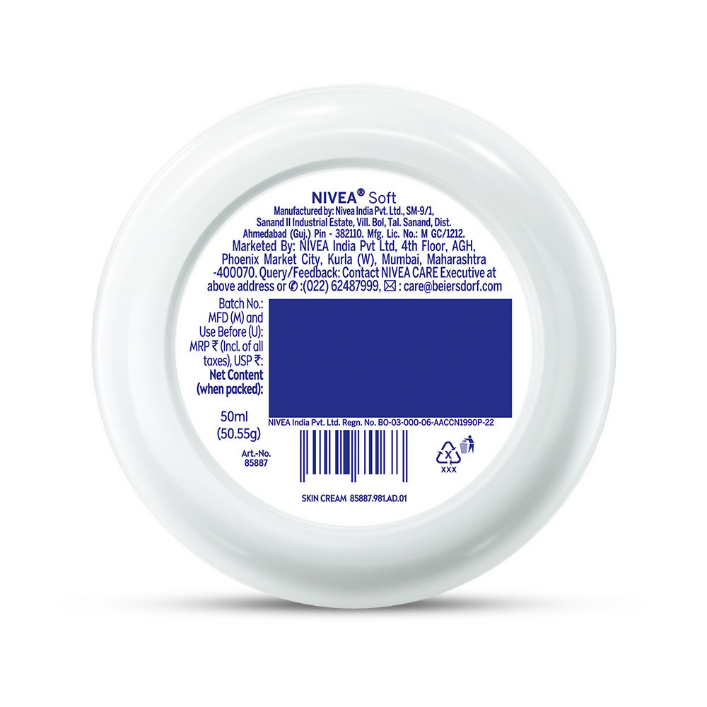 Nivea Soft Daily UV Light Moisturising Cream | Grocsy