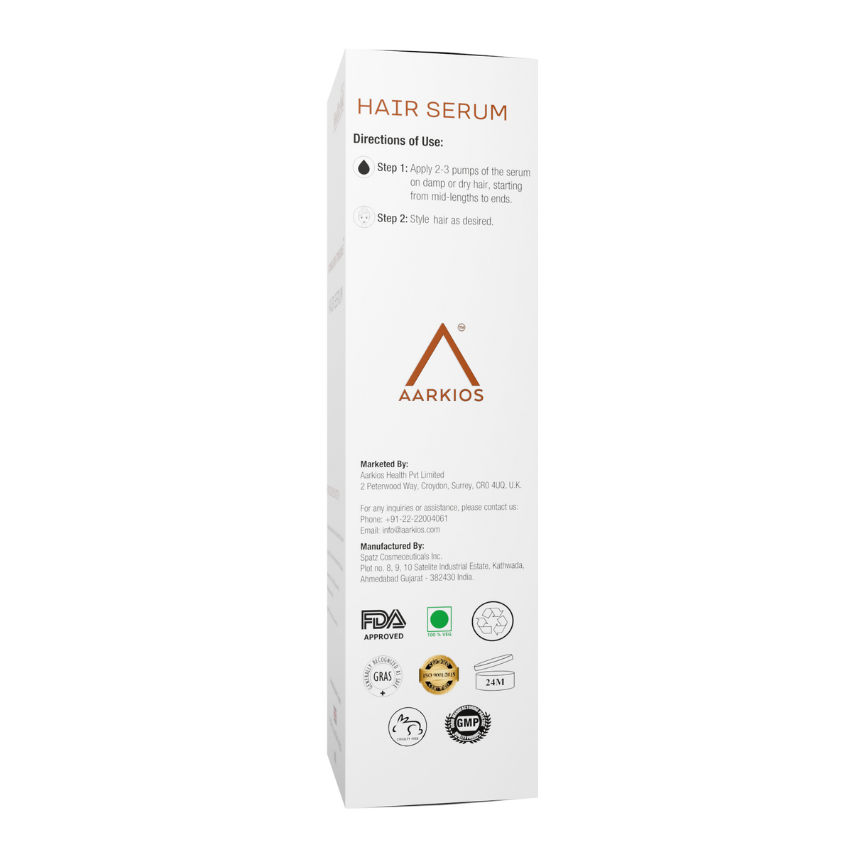 Flawless Finesse By HealthAid Hair Serum | Grocsy