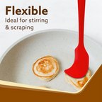 AGARO Silicone Spatula Set | Grocsy