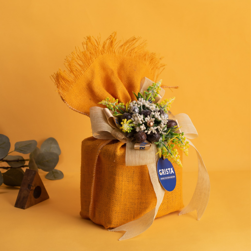 Crista Spices Earthy Spice Potli - Yellow | Grocsy