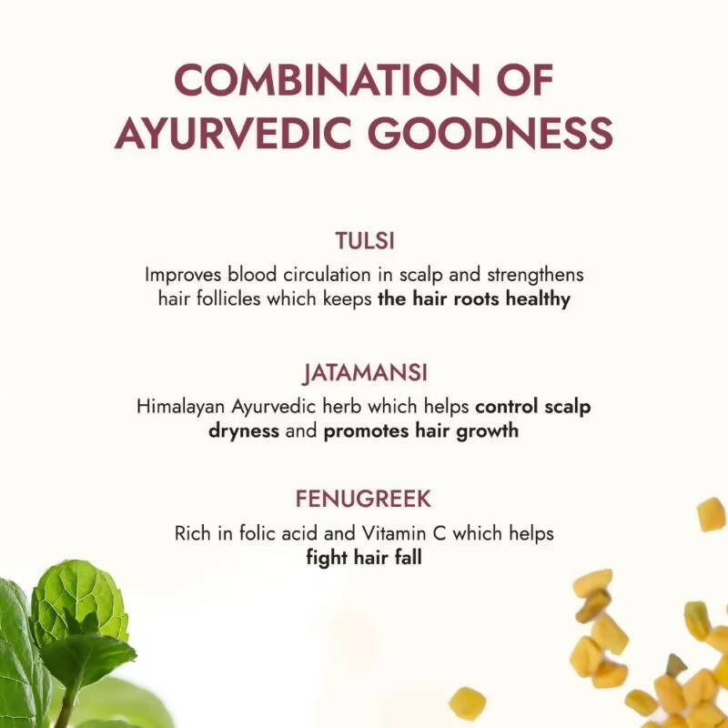Kapiva Ayurveda Hair Rituals Tulsi Hair Growth Serum | Grocsy