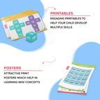 ClassMonitor Phonics Learning Kit with Free Mobile App with Home-Learning Educational kit for Kids of Age 3 Years | Grocsy
