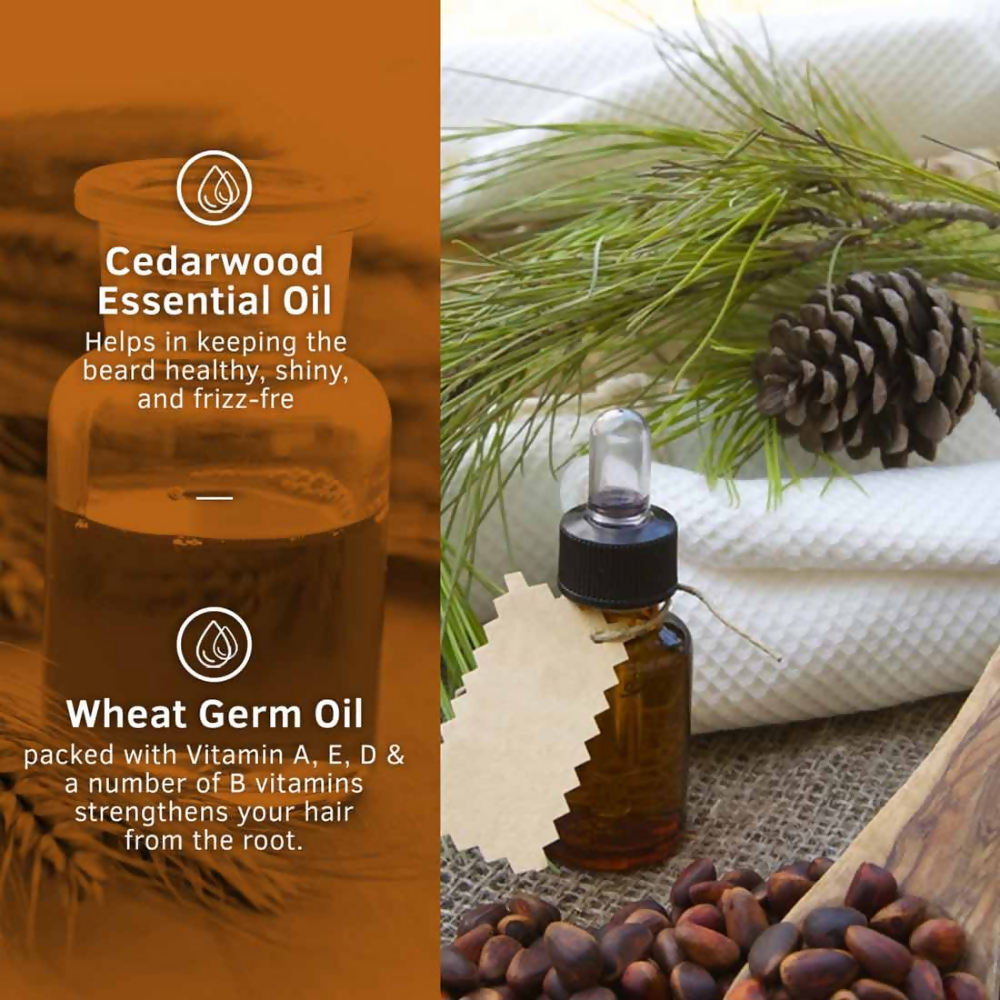 Ustraa Woody Mooch and Beard Oil | Grocsy