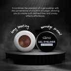 Gleva Compact Gel Eyeliner - Black | Grocsy