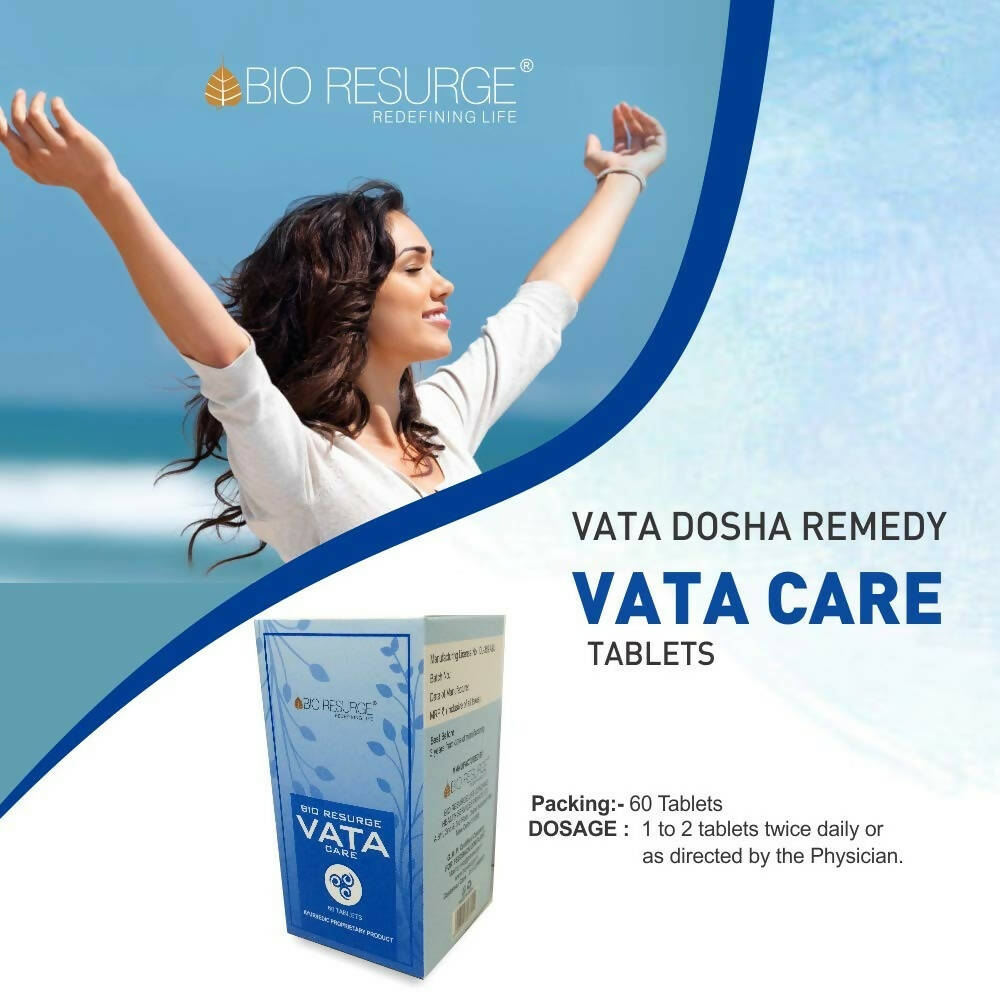 Bio Resurge Life Vata Care Tablets | Grocsy