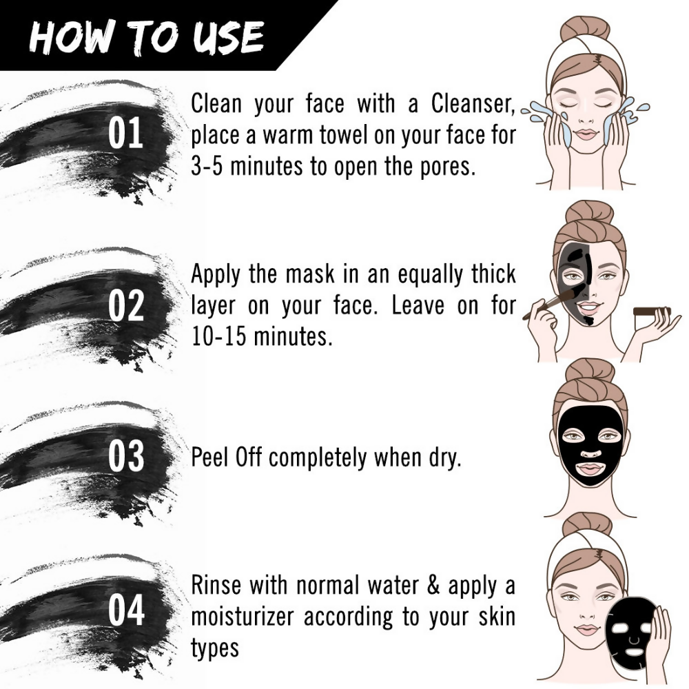 Keya Seth Aromatherapy Charcoal Peel Off Mask | Grocsy