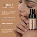 Bella Vita Organic Hydmatte Fx - Airbrush Liquid Foundation - Warm Sun | Grocsy