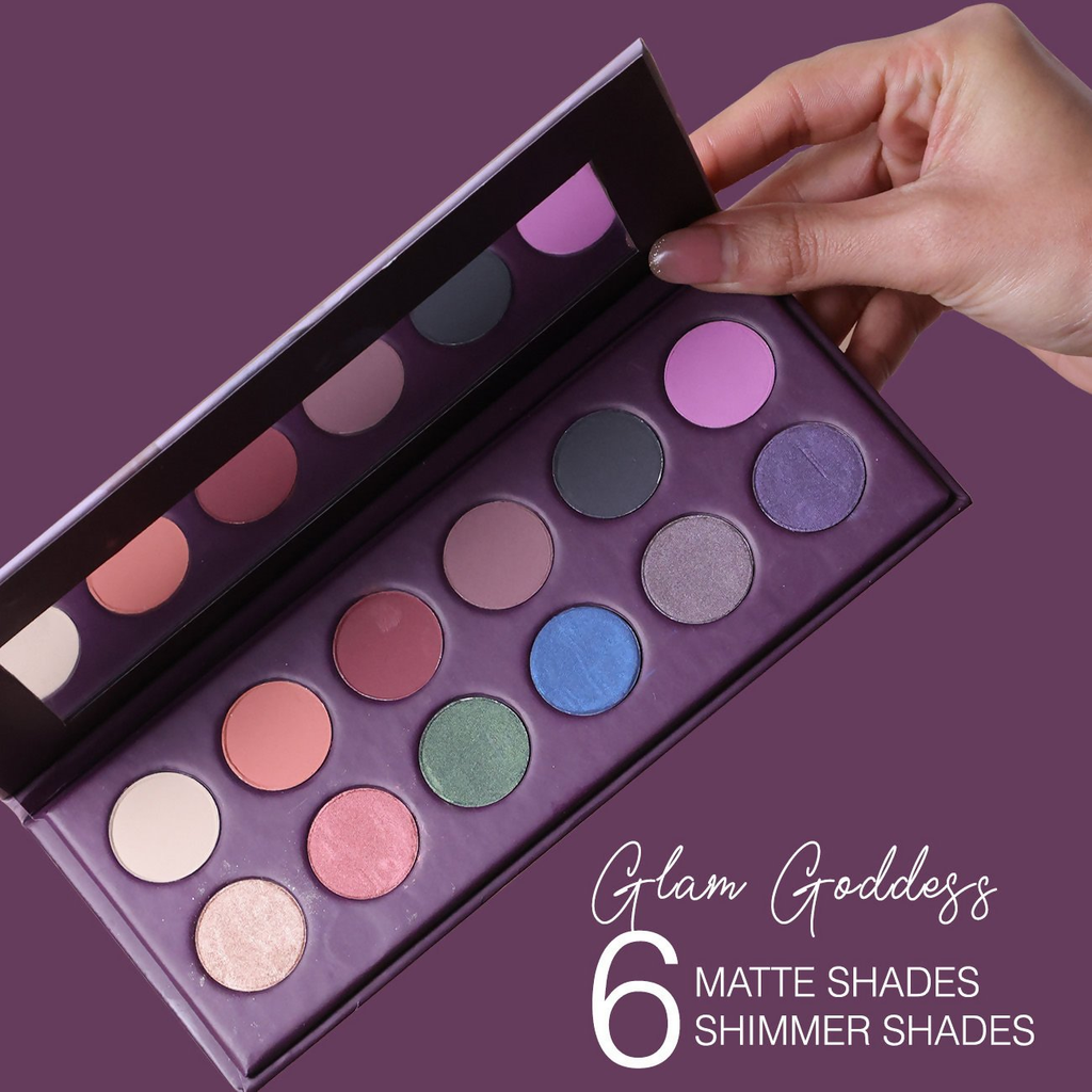Lotus Make Up Proedit Eye Primer Infused Eyeshadow Palette - Glam Goddess | Grocsy