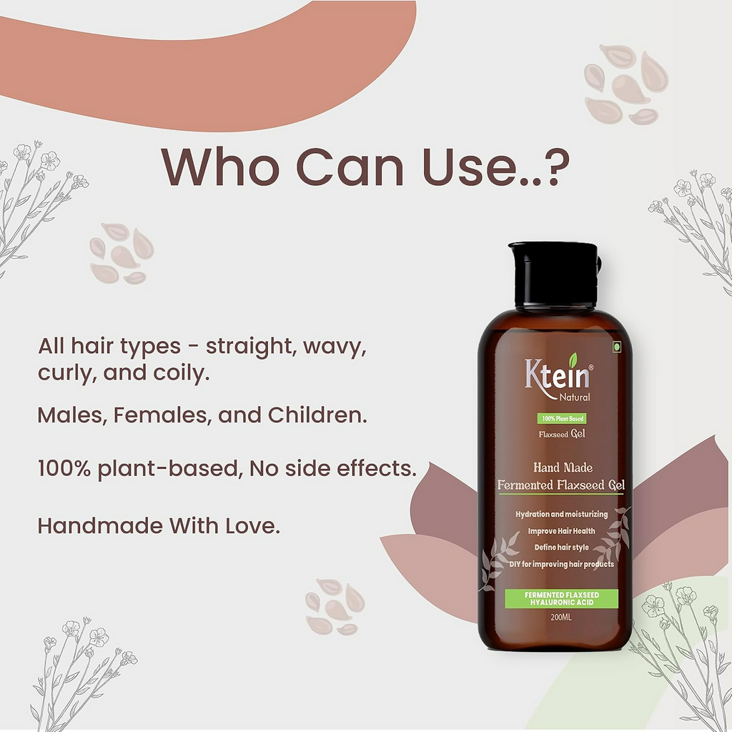 Ktein Natural 100% Plant Based Fermented Flaxseed Gel | Grocsy