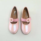 Tiny Bugs Girls Flower Embellished Ballerinas - Pink | Grocsy