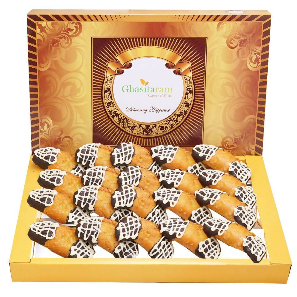 Ghasitaram Choco Dipped Gujiya | Grocsy