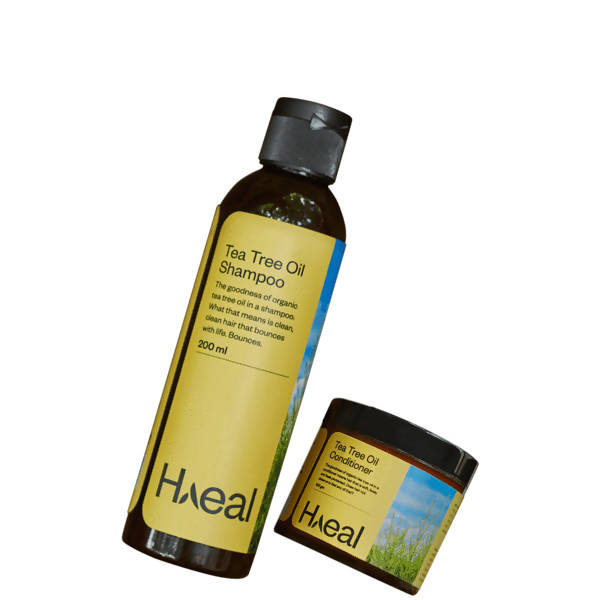 Haeal Tea Tree Oil Shampoo + Conditioner Combo | Grocsy