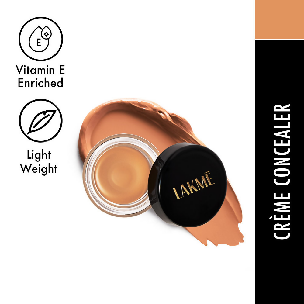 Lakme Unreal Cover Creme Concealer Lightweight & Hydrating - Sand | Grocsy
