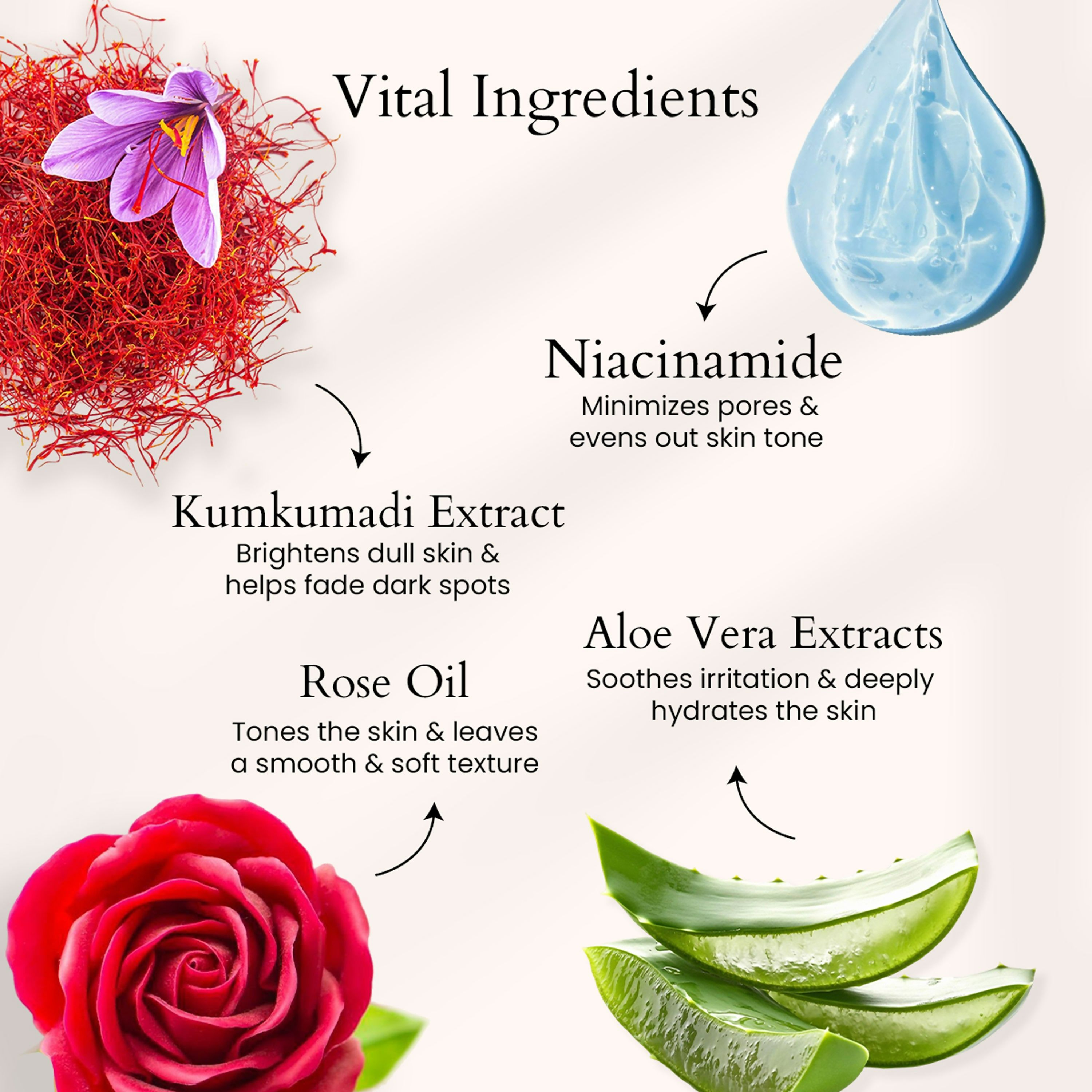 Panash Kumkumadi Skin Brightening Face Cleanser | Grocsy