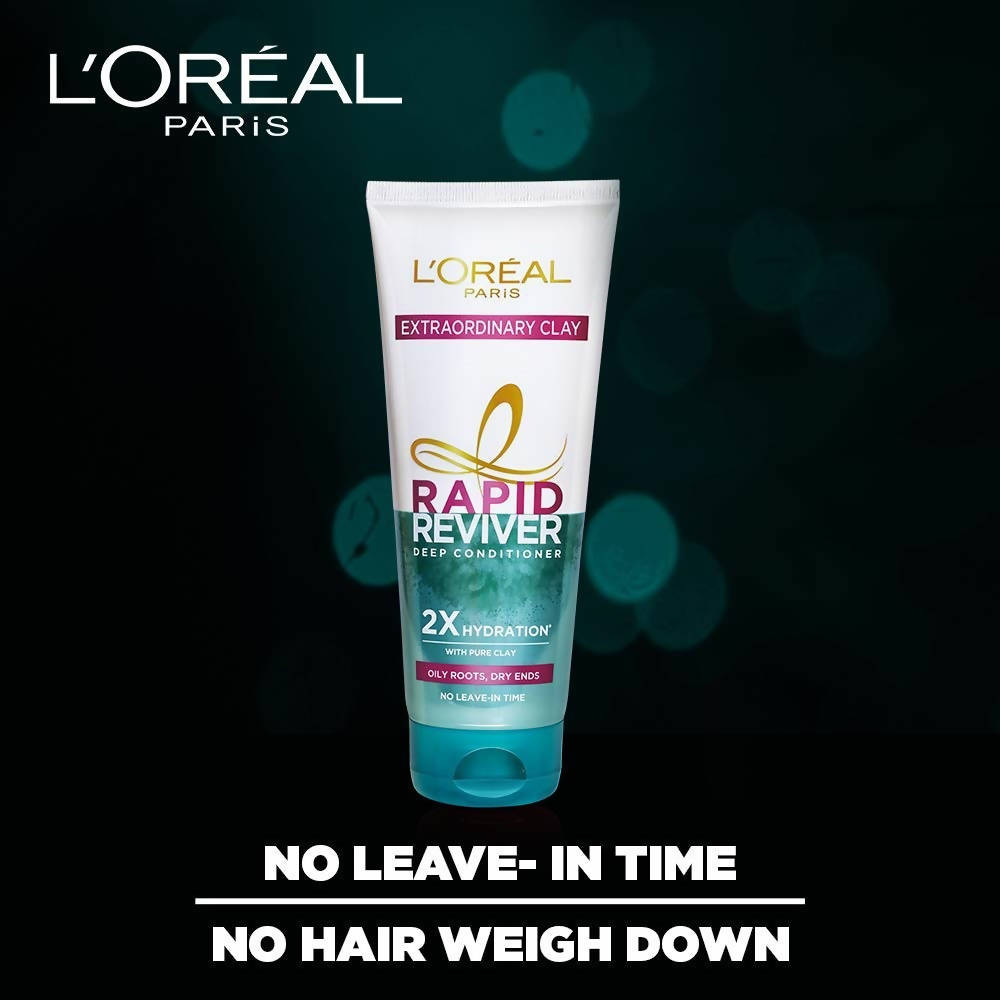 L'Oreal Paris Extraordinary Clay Rapid Reviver Deep Conditioner | Grocsy
