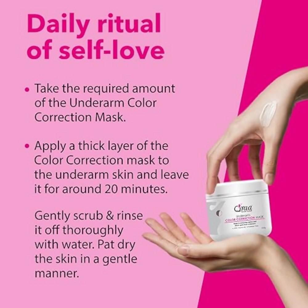 Qraa Underarm Brightening Color Correction Mask | Grocsy
