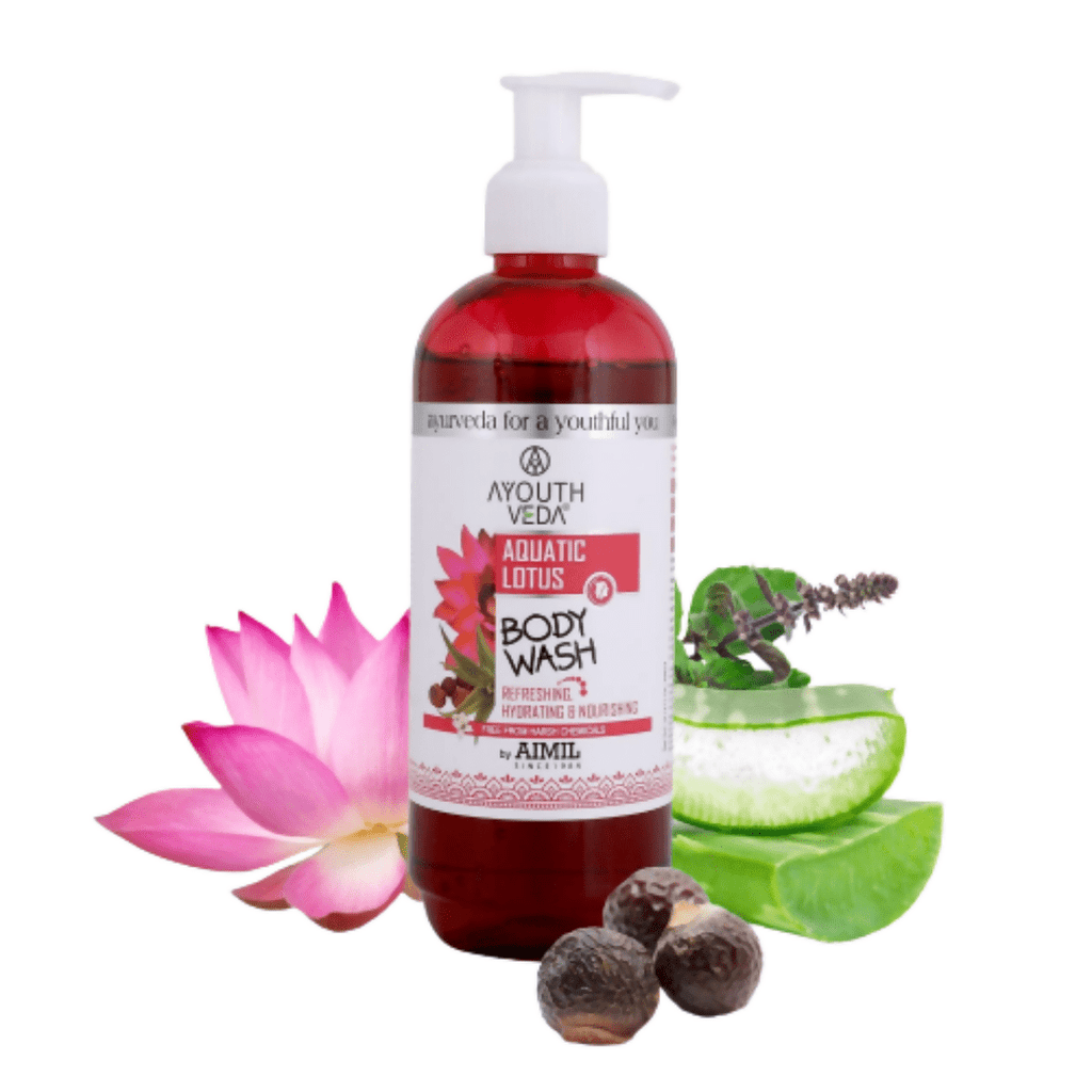 Ayouthveda Aquatic Lotus Body Wash | Grocsy