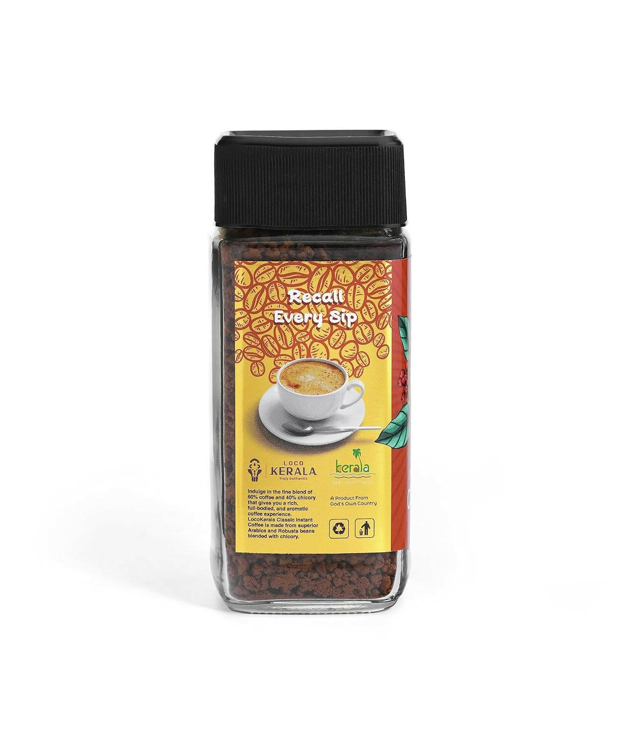 LocoKerala Western Ghats Classic Instant Coffee | Grocsy