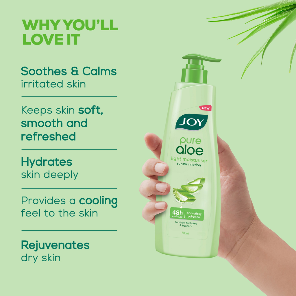 Joy Aloe Vera Serum Body Lotion | Grocsy