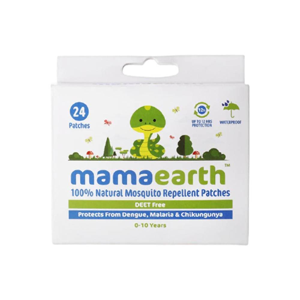 Mamaearth Natural Repellent Mosquito Patches for Babies, 24 pcs | Grocsy