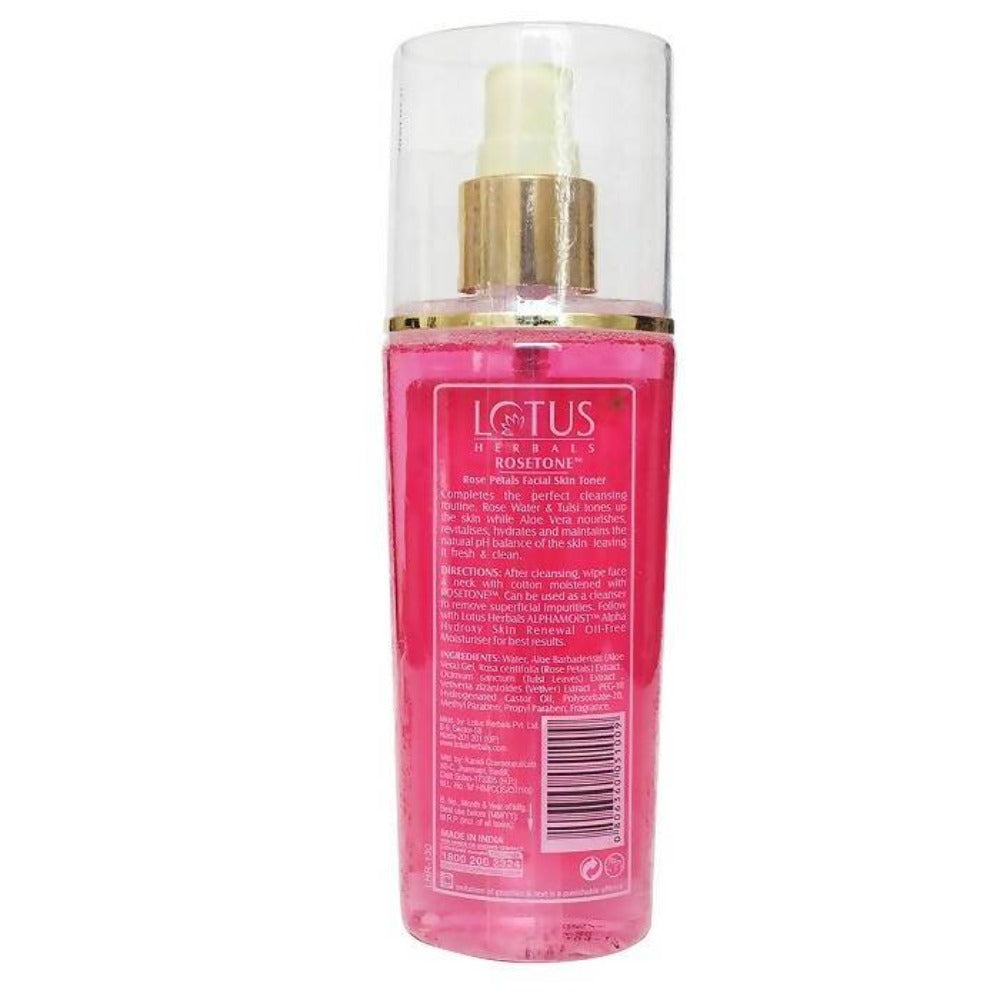 Lotus Herbals Rosetone Rose Petals Facial Skin Toner | Grocsy