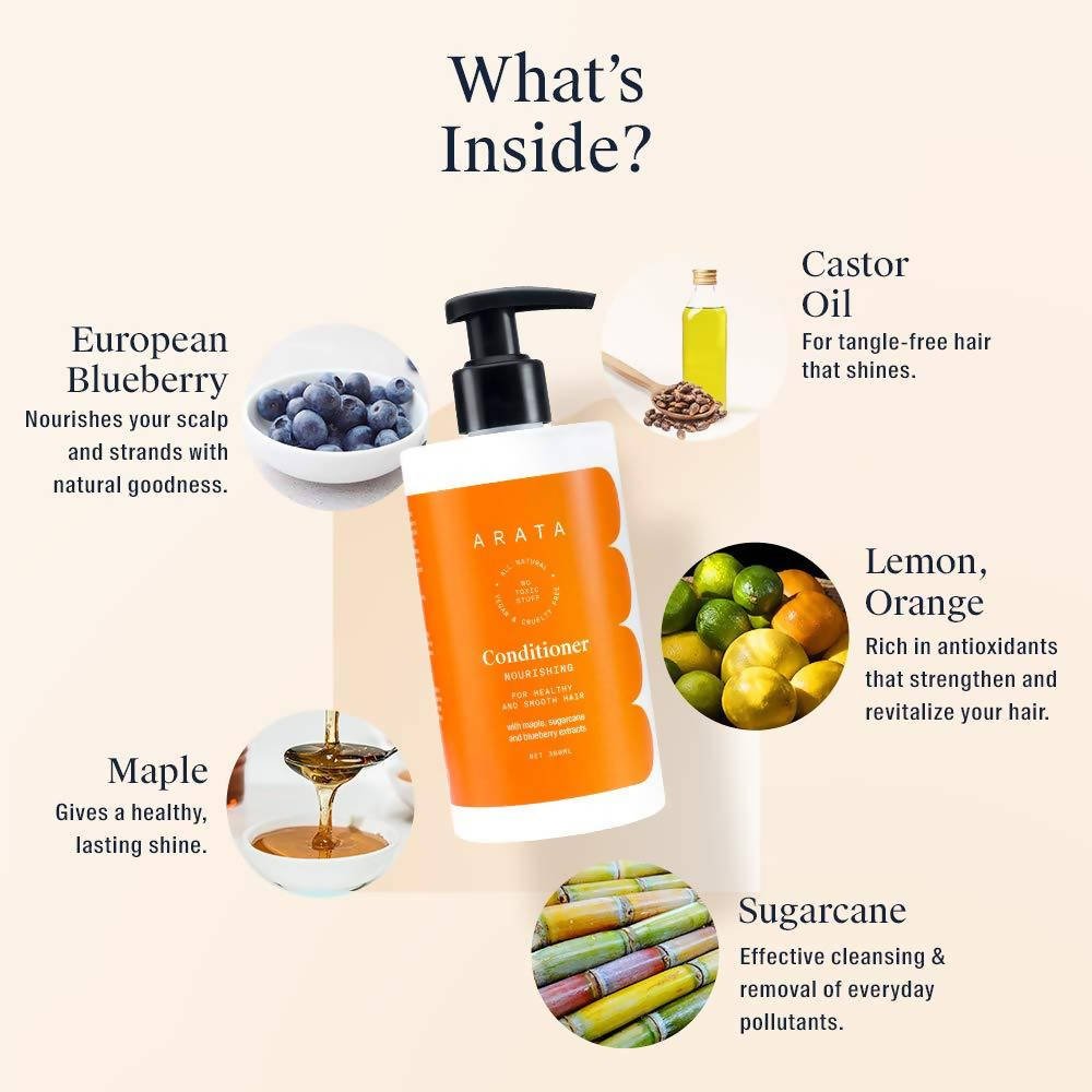 Arata Nourishing Conditioner | Grocsy
