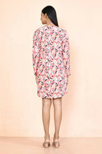 Pink Platinum Creap Printed Co-Sets - Femella | Grocsy