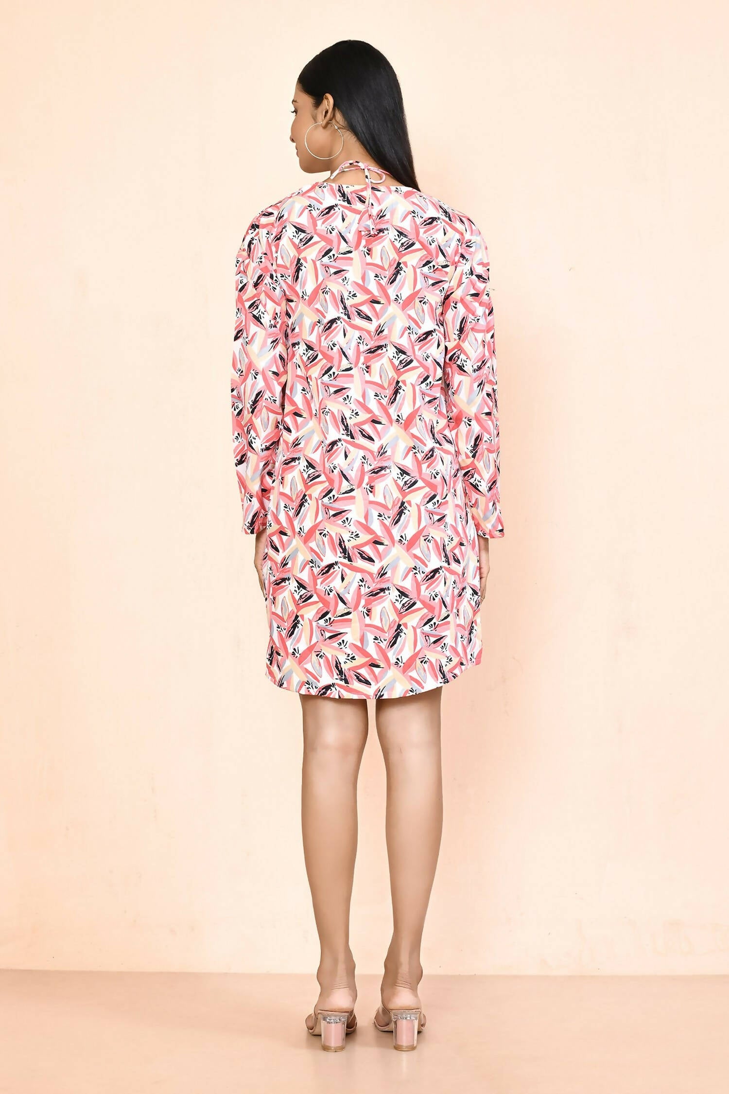 Pink Platinum Creap Printed Co-Sets - Femella | Grocsy