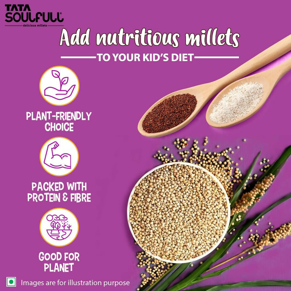 Tata Soulfull Nutri Drink+ For Kids With Millets - Chocolate Brownie Flavor | Grocsy