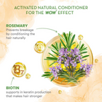 Wow Skin Science Rosemary With Biotin Anti Hair Fall Conditioner | Grocsy