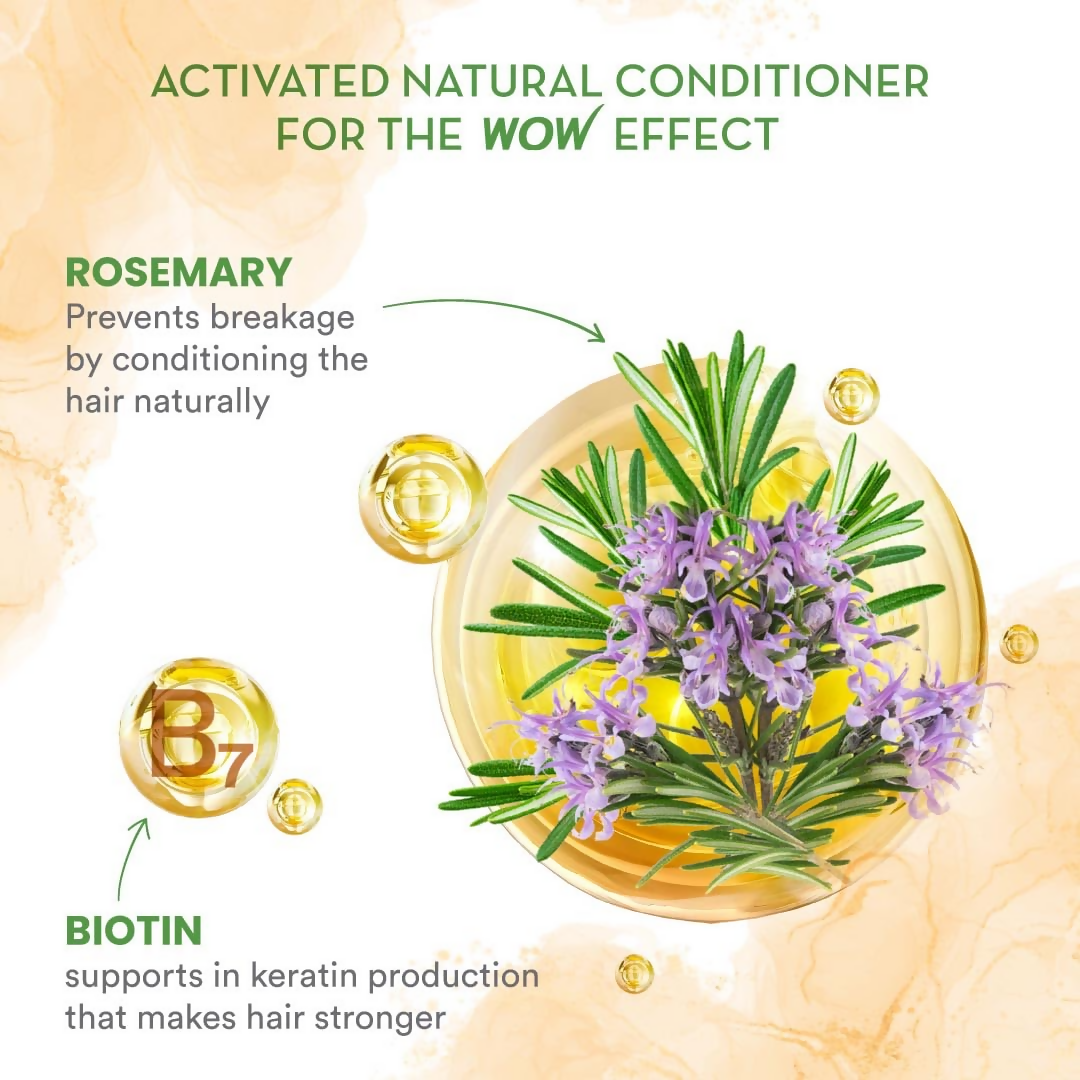 Wow Skin Science Rosemary With Biotin Anti Hair Fall Conditioner | Grocsy