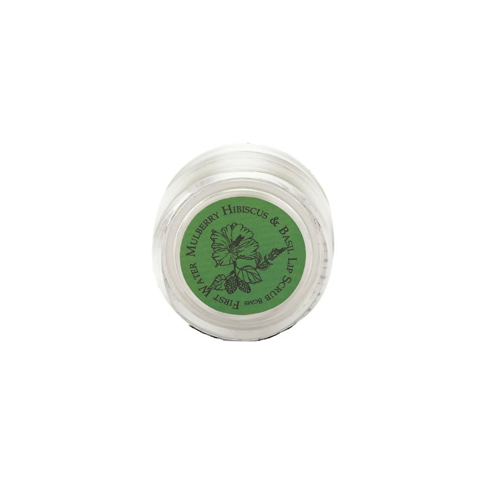First Water Mulberry Hibiscus And Basil Lip Scrub | Grocsy