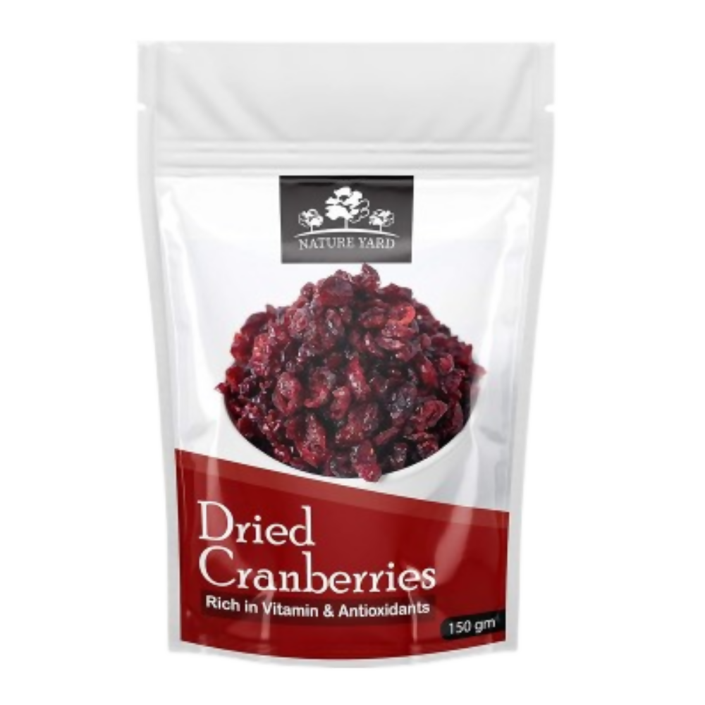 Nature Yard Whole Dried Cranberries Dry fruit | Grocsy