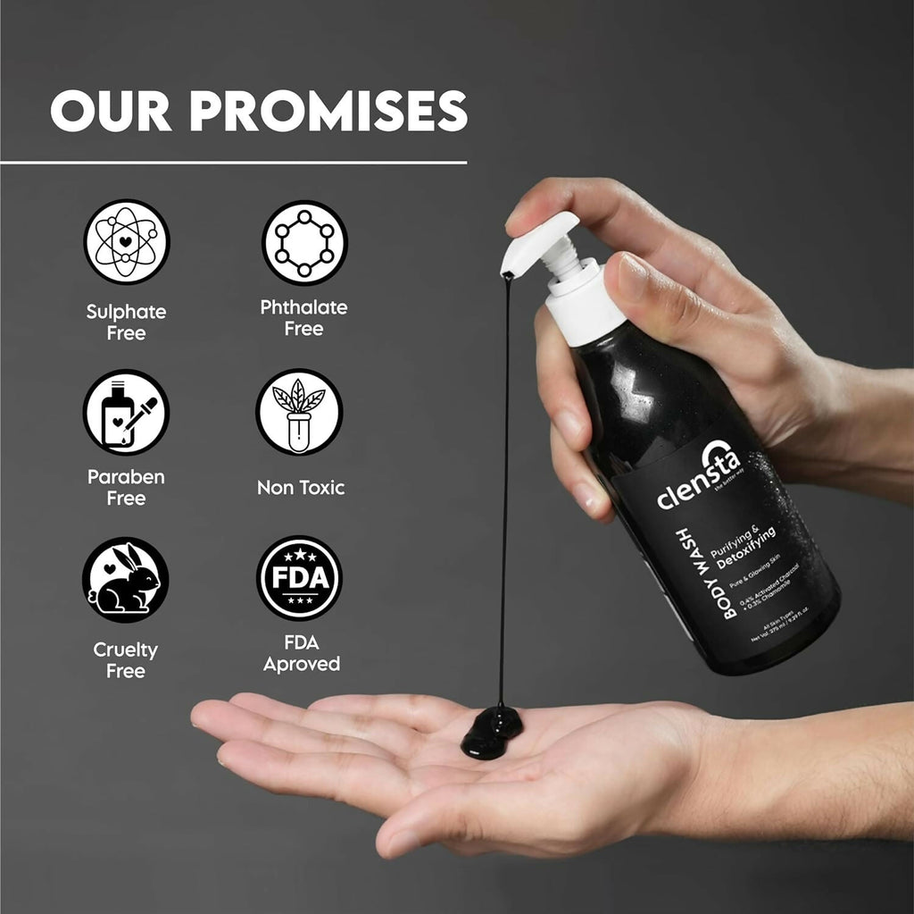 Clensta Purifying & Detoxifying Body Wash | Grocsy