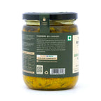 Two Brothers Organic Farms Spicy Green Chilly Pickle | Grocsy