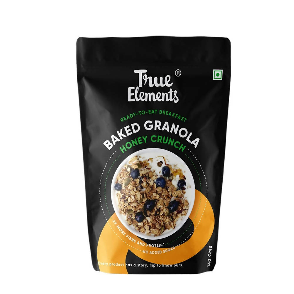 True Elements Baked Granola Honey Crunch | Grocsy
