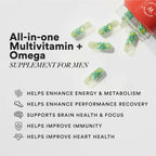 Wellbeing Nutrition Slow Multi + Omega for Him Capsules