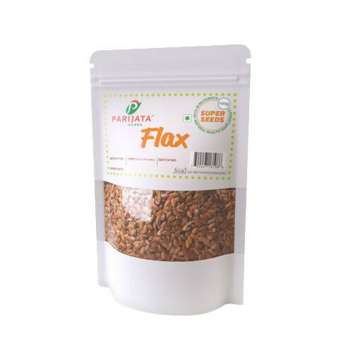 Parijata Herbs Flax Seeds | Grocsy