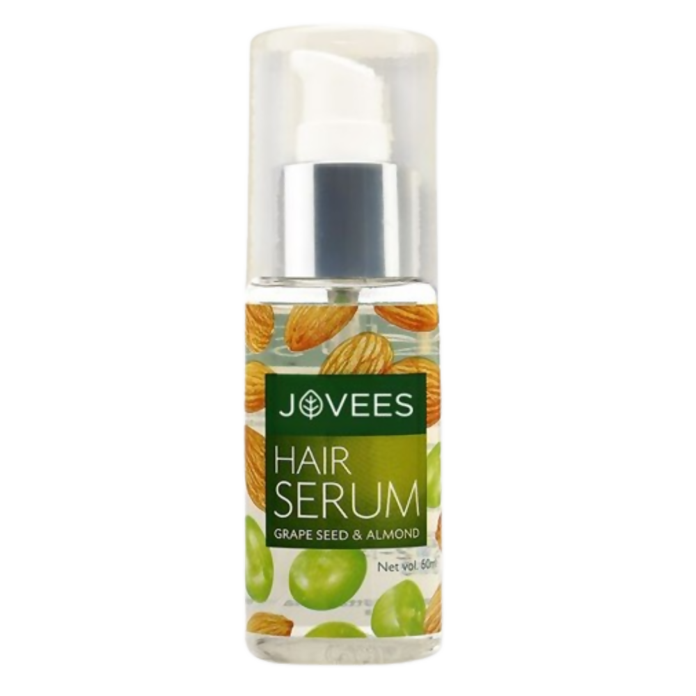Jovees Hair Serum With Grape Seed & Almond Oil | Grocsy