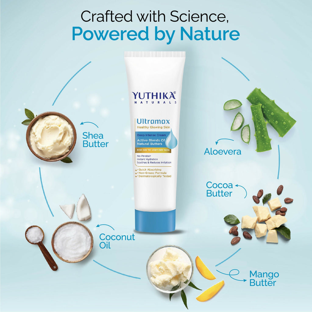 Yuthika Ultramax Deep Intense Moisturizing Cream|Face Moisturizer For Men & Women | Grocsy