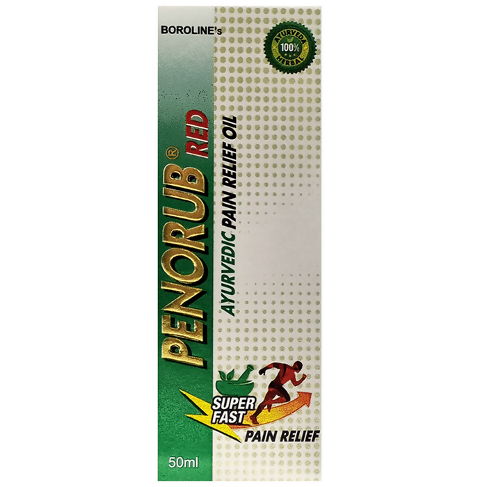 Boroline Penorub Red Super Fast Pain Relief Oil | Grocsy