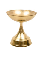 Spillbox Gold-Toned Brass Niranjan Small Deep Pooja Essential | Grocsy